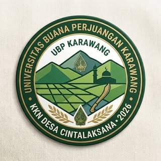 Logo KKN Desa Cintalaksana UBP Karawang